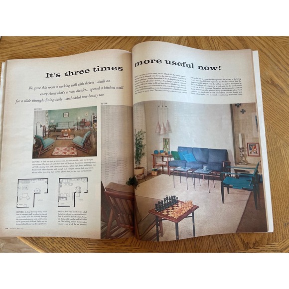 Vintage McCalls Magazine May 1957 Audrey Hepburn Funny Face Betsy McCall Dolls - Picture 16 of 16